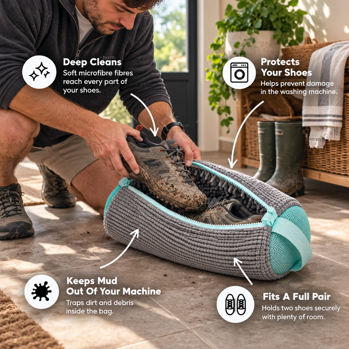MUCKD Trainer Wash Bag